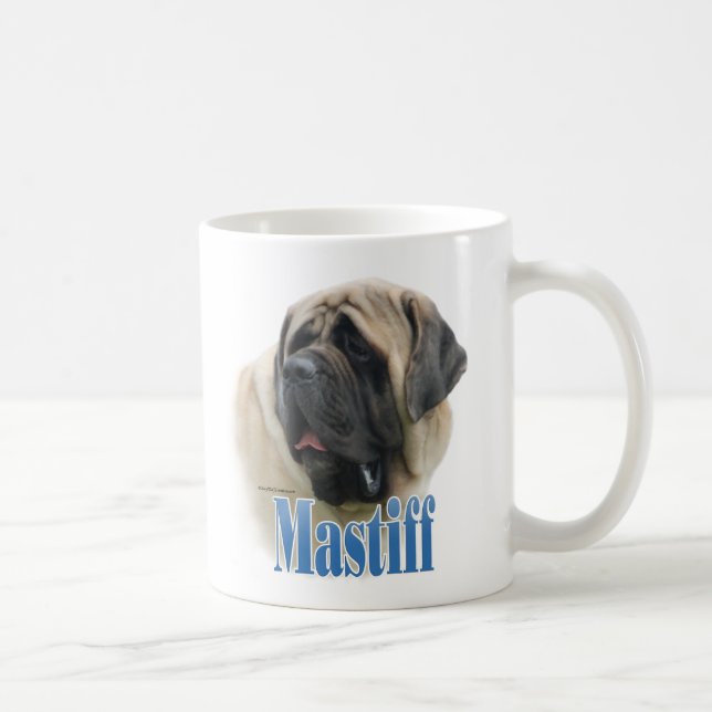 Fawn Mastiff Name Kaffeetasse (Rechts)