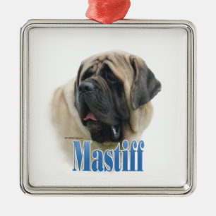 Fawn Mastiff Name Schlüsselanhänger Ornament Aus Metall