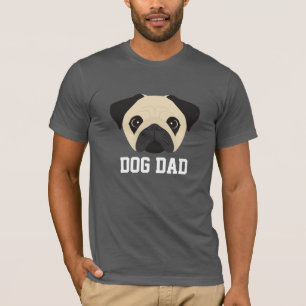 Fawn Mops Hund Vater T-Shirt