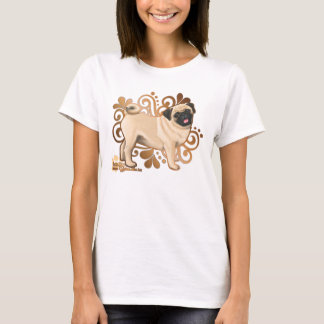 Fawn Mops T-Shirt