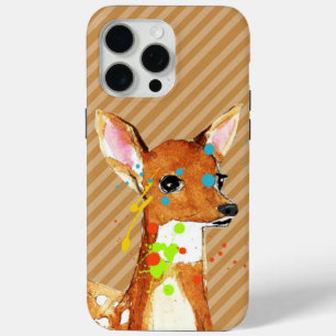 Fawn Paint Splats Abstrakt Deer iPhone 7 title_seo2