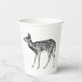 Fawn Pappbecher