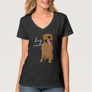 Fawn Staffordshire Bull Terrier Dog Mama Frau T-Shirt