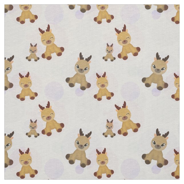 Fawns Bambi. Stoff (Muster)