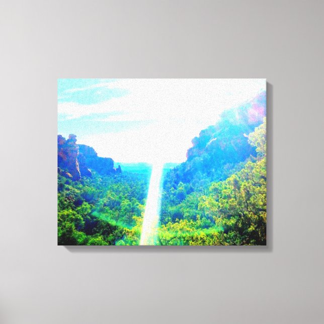 Fay Canyon Wrapped canvas Leinwanddruck (Vorderseite)