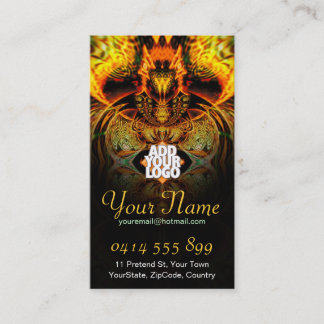 Fayariaz Fraktal Business Card Visitenkarte