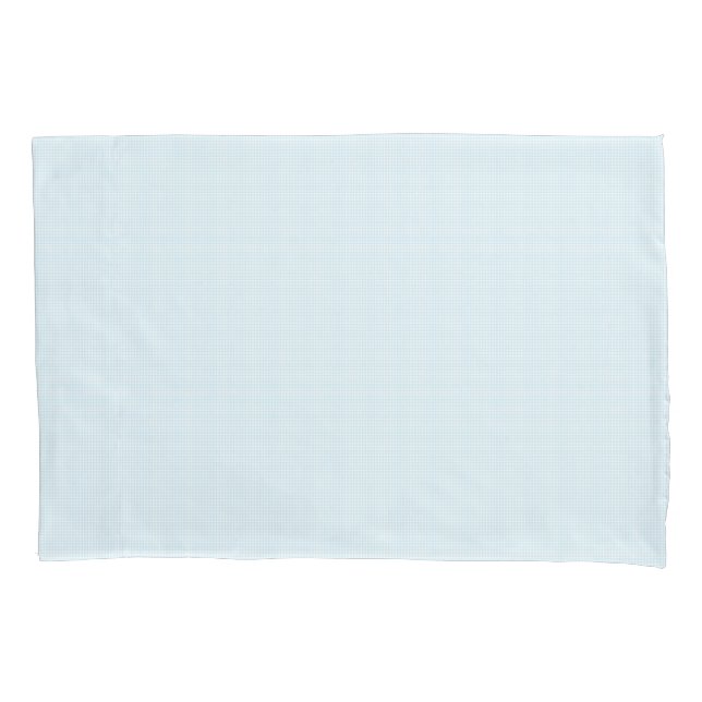 Faye Bright Blue Gingham Kissenbezug (Vorderseite)