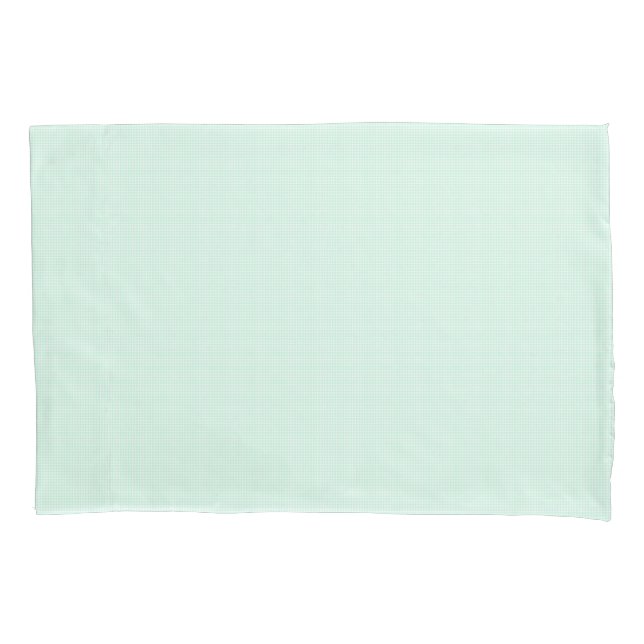 Faye Bright Green Gingham Kissenbezug (Vorderseite)
