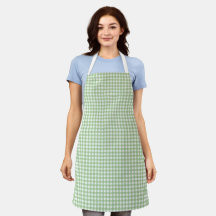 Faye & Lauren Green Gingham