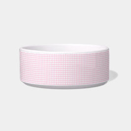 Faye & Lauren Pink Gingham Napf