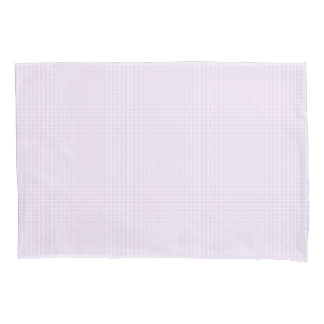 Faye Pastel Lila Gingham Kissenbezug (Vorderseite)