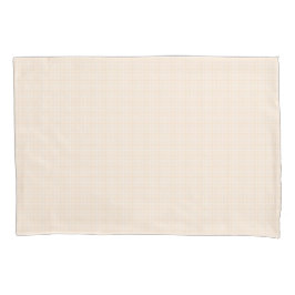 Faye Peach Gingham Kissenbezug