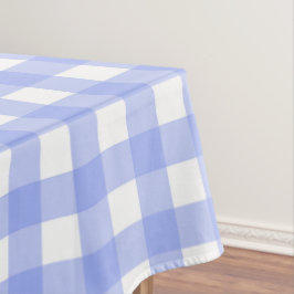 Faye und Lauren Blue Kariert Tischdecke