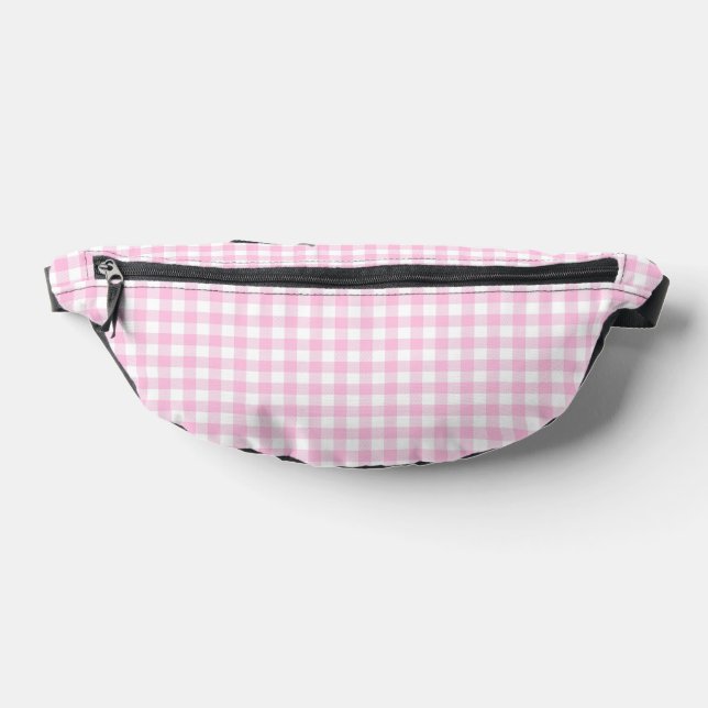 Faye und Lauren Bright Pink Gingham Bauchtasche (Ablage )