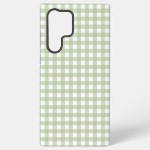 Faye und Lauren Green Gingham Samsung Galaxy Hülle