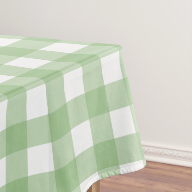 Faye und Lauren Green Kariert Tischdecke (Beispiel)