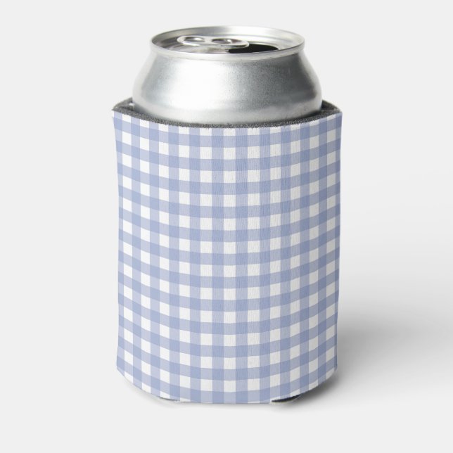 Faye und Lauren Lavender Gingham Dosenkühler (Kanne Rückseite)