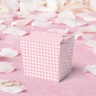 Faye und Lauren Pink Classic Buffalo Kariert Geschenkschachtel