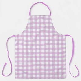 Faye und Lauren Pink Gingham Schürze