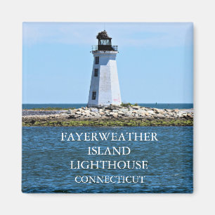 Fayerweather Island Lighthouse, Connecticut Magnet