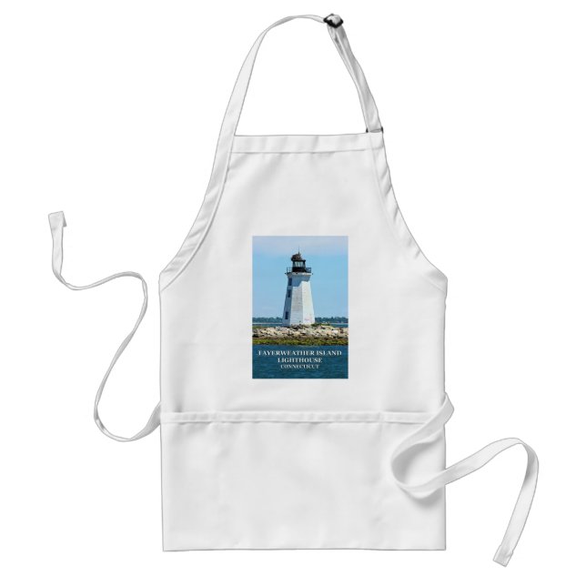 Fayerweather Island Lighthouse, Connecticut Schürze (Vorne)