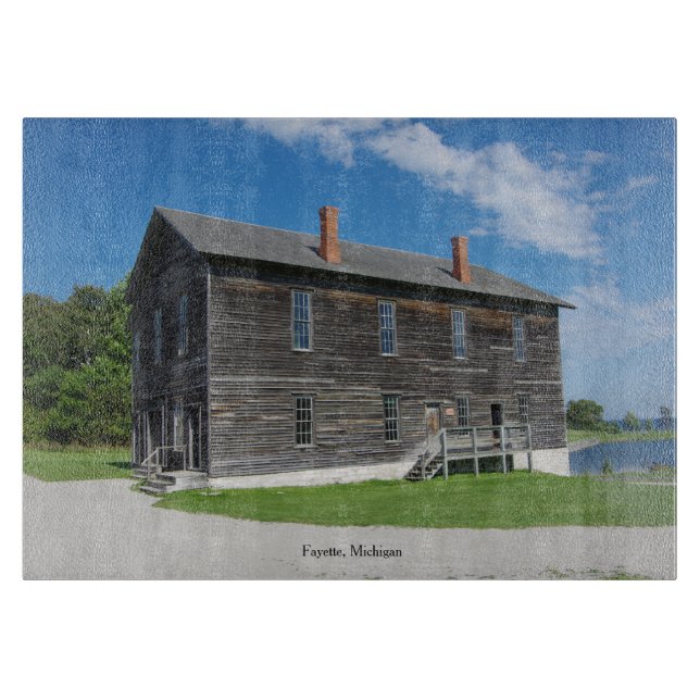 Fayette Opera House Cutting Board Schneidebrett (Vorderseite)