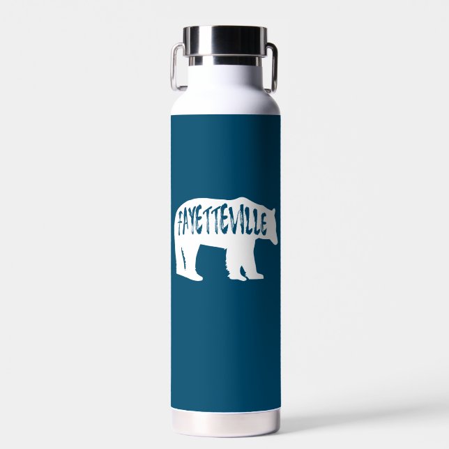 Fayetteville Arkansas Bear Trinkflasche (Vorne)