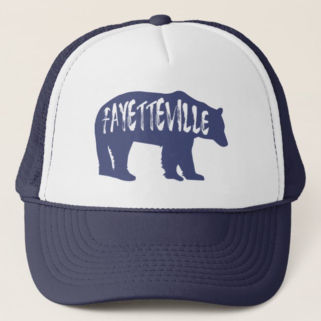 Fayetteville Arkansas Bear Truckerkappe (Vorderseite)