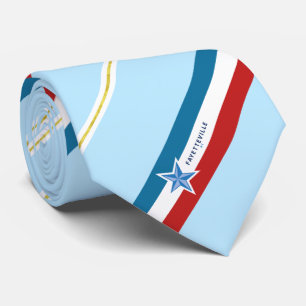 Fayetteville (North Carolina) Stadtflagge Neck Tie Krawatte