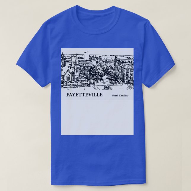 Fayetteville North olina 5 T-Shirt (Design vorne)
