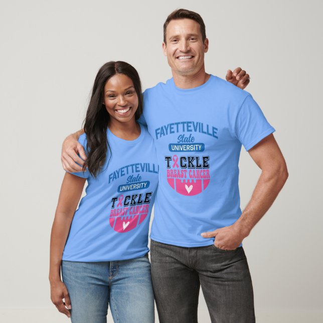 Fayetteville Staat University - Tackle Cancer T-Shirt (Unisex)