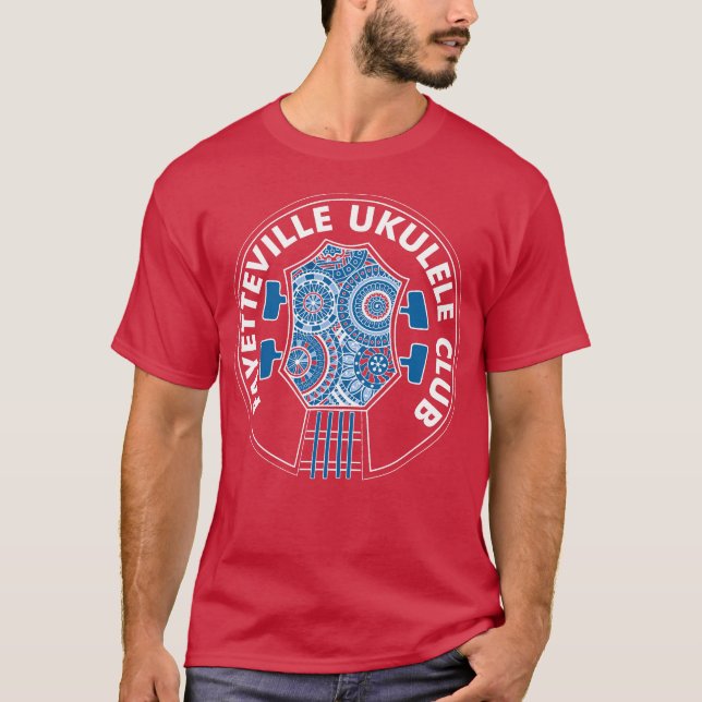 Fayetteville Ukulele Club T-Shirt (Vorderseite)