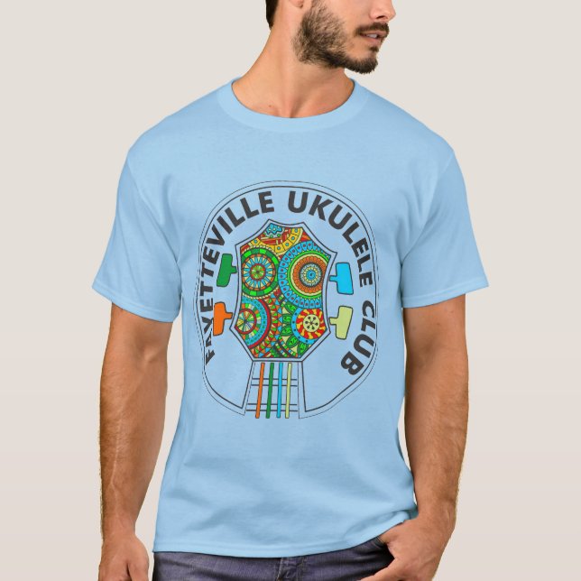 Fayetteville Ukulele Club T-Shirt (Vorderseite)