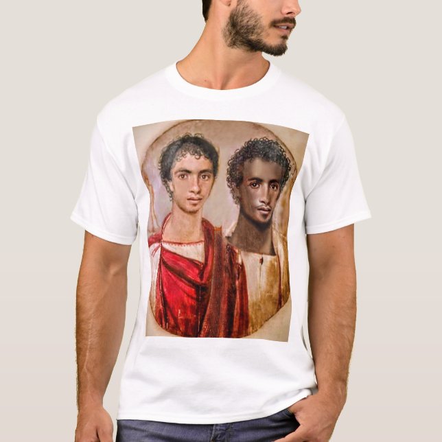 Fayum Lovers Roman Periode Ägypten meine Interpret T-Shirt (Vorderseite)