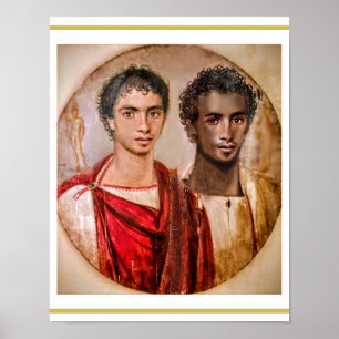 Fayum Lovers ... Römische Zeit Ägypten Poster