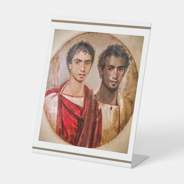 Fayum Lovers ... Römische Zeit Ägypten Sockelschild (Vorderseite)
