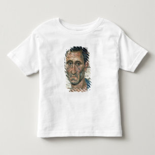 Fayum-Porträt eines Mannes in einem blauen Mantel, Kleinkind T-shirt