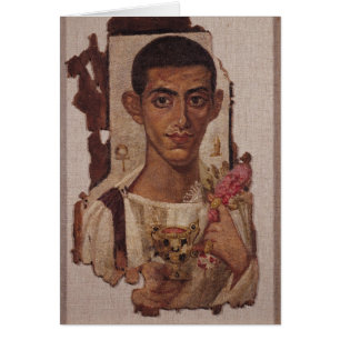 Fayum Porträt von Ammonius, von Antinoe