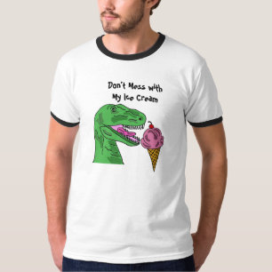 FB T-Rex avec le T-shirt de crème glacée