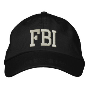 FBI BESTICKTE BASEBALLKAPPE