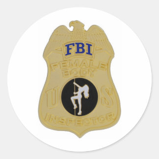 FBI-Chefärztin Runder Aufkleber