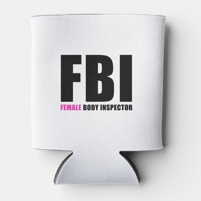 FBI Chefreinspektor Dosenkühler (Vorderseite)