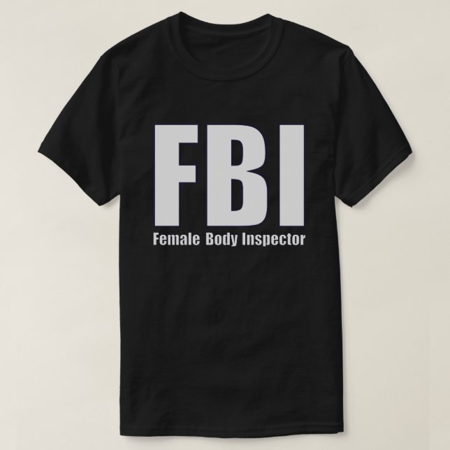 FBI Chefreinspektor T-Shirt (Design vorne)