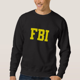 FBI Chefreinspektorin Kiste hinten Sweatshirt