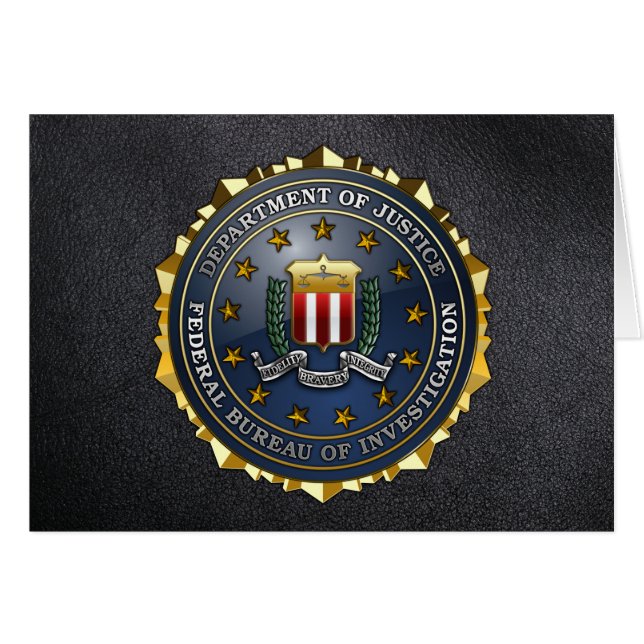 FBI-Emblem (Vorderseite (Horizontal))