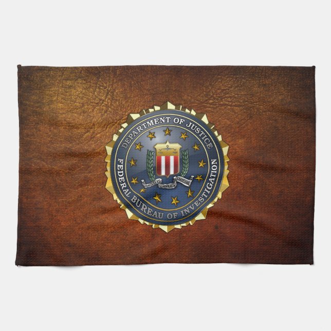 FBI-Emblem Handtuch (Horizontal)