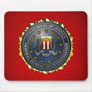FBI-Emblem Mousepad