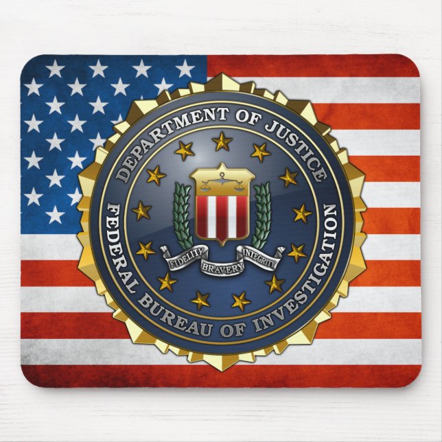 FBI-Emblem Mousepad (Vorne)