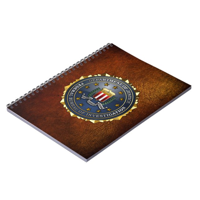 FBI-Emblem Notizblock (Linke Seite)