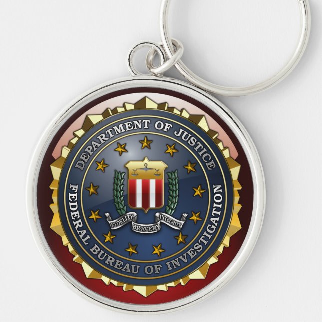 Fbi-Emblem Schlüsselanhänger (Vorne)
